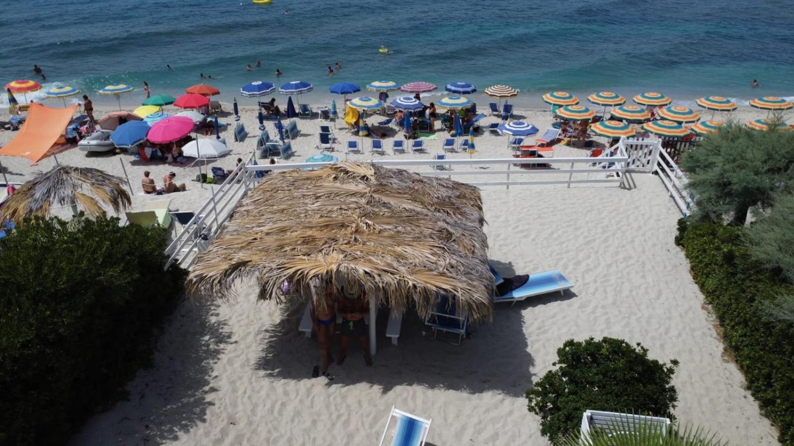 Villetta Sul Mare Capo Vaticano Exterior foto